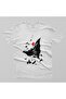 Justice League Batman In Cloud Of Bats Pop Art Men's T-Shirt - 2