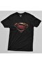 Justice League Superman Metallic Symbol Men's T-Shirt - 4