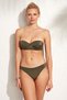 Women's Khaki Piece Covered Bikini207483 - 3