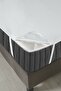180 X 200 White Micro Liquid Proof Mattress Cover & Mattress Protector - 4