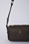 Coffee Small Alphabet Women's Shoulder Bag 05Po22Y1539 - 6