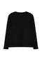 Black Sweetheart Neckline Fitilii Knitwear Sweater Tbbaw25An00045 - 7