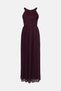 Pleated Maxi Bridesmaid Dress - All Over ACC95325 - 4