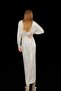 BCC04065 Model - Maxi Length Cross Front Dress with Sequin Detail - 4