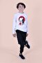 Atatürk-Signature Printed Crescent and Star Patterned Long Sleeve Unisexs Suit - 3
