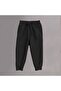 Unisex Kids' Comfortable Black School Sweatpants with Elastic Waistband - 3