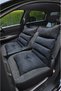 Black Color Breathable Car Seat Back Cushion Lumbar Support Sitting Cushion Orthopedic Cushion - 2