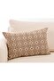 Flower Patterned 35x55 cm Rectangular Throw Pillow Cover - 2