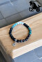 Apatite-Azurite-Moonstone-Smoky Quartz and Eye Agate Stone - Patterned Onyx - 7