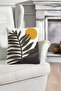 2-Piece Punch Embroidered 100% Organic Linen Decorative Modern Cushion Cover Set - Embroidered with Süzene - 3