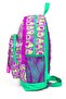Kids Four Compartment Pink Water Green Avocado Patterned Primary School Bag 23709 - 2