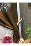 Background Curtain Collector Gold Leaf Renso 1 Piece - 2