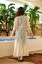 Open Front Pareo 498-601 Beige - 8