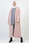 Women's Powder Winter Kimono Sleeve Pocket V-Neck Cardigan 4100 - 4