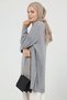 Women's Double Pocket Hijab Long Hijab Knitwear Tunik 4305 - 3
