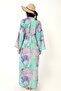 Patterned Pareo on Hijab Swimsuit - 3