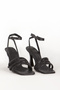 7718 Women's Stone Heeled Shoes - 2