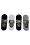 Men's 12-Piece Mixed Color Bamboo Ballerina Socks Set Non-Slip Heels Invisible 10400 - 2