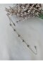 Steel Row Heart Anklet - 5