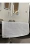 Glitter Gray Gardenia Fabric Runner 40x120 Cm - 2