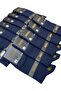 Men's Set of 12 Navy Blue Bamboo Winter Socks Seamless Socks 14600 - 2