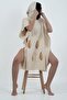 Poncho Muslin Fabric Cotton Beach Clothing Wrap Water Absorbent High Oversize Unisex Poncho - 5