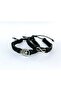 Tree of Life Infinity Figured 2-Piece Handmade Genuine Leather Bracelet - 3