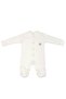 0-3 and 3-6 Months Baby Onesie - 100% Organic Cotton, Snap-On Body Design, Soft Badi