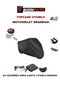 Honda VFR 1200 F Motorcycle Cover, Rear Bag Compatible, Black - 2