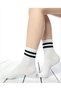 Unisex 4-Piece Striped College Socks Women's/Men's Socks - 2