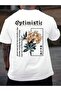 Unisex Optimistic Printed Short Sleeve 100% Cotton t-shirt