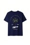 Unisex Santa Barbara Printed Short Sleeve 100% Cotton T-Shirt - 3