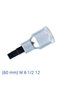 ''Izeltaş 1114 06 4006 m 6 1/2''''12 Corner Lock Bit End Short (60 mm)' - 2