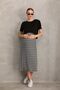 Short Sleeve Striped Ribbed Knit Maternity and Postpartum T-Shirt Dress Set - 6