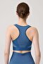Seamless Sports Thick Strap Underwire-Free Women's Crop Top Bustier - 2