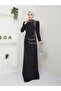 Sea Hijab Evening Dress Dnz001 - 4