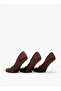 Solid No Show Socks - Set of 3 - 3