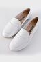 Women's White Genuine Natural Leather Ballerinas Size 35-41-42 - 5
