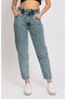 Girl's Denim Trousers Mom Jens Cotton Skinny Leg Denim Trousers 11 Years-12 Years-13 Years-14 Years-15 Years - 3