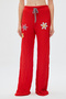 Çiçek Örgülü Plaj Pantolonu - 3