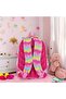 Waterproof 3-Compartment Primary School Girl Backpack with Water Bottle Holder - 4