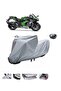 Ultra thick motorcycle cover compatible with Kawasaki Ninja H2 rear Bag .