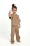 Butterfly Patterned Children's Pajama Set - 3