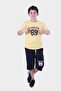 PANİOS KİDS BOY'S T-SHIRT-CAPRI PRINTED BOTTOM-TOP SET - 3