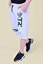 Printed Boy's Capri with Color Detail - 4