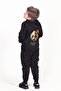 BOY'S BACK PRINTED KANGAROO POCKET TRACKSUIT - 2
