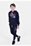 KANGAROO POCKET-HOODED BOY'S TRACKSUIT SET - 4
