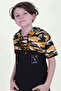 Hooded Camouflage Pattern Boys' T-shirt - 4
