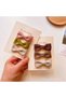 Velvet Fabric 3-Piece Ribbon Bow Hairpin Set - Girl's Clip and Hair Clip Model-2 - 2