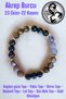 Scorpio Zodiac Bracelet (Tiger's Eye Stone, Citrine Stone, Rhodonite, Star, Garnet, Obsidian, Agate Stone)